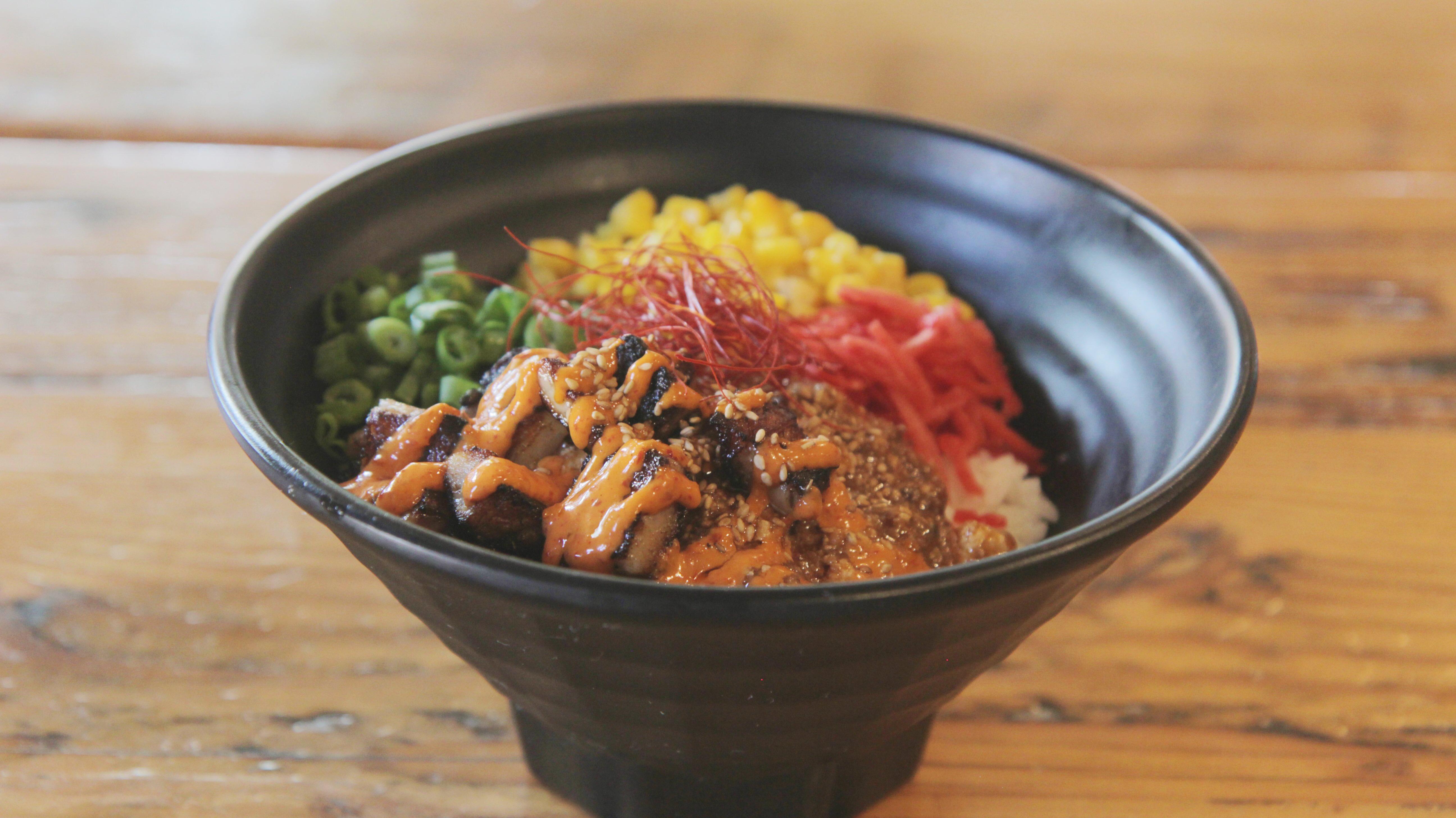 Ma-Po Rice Bowl.