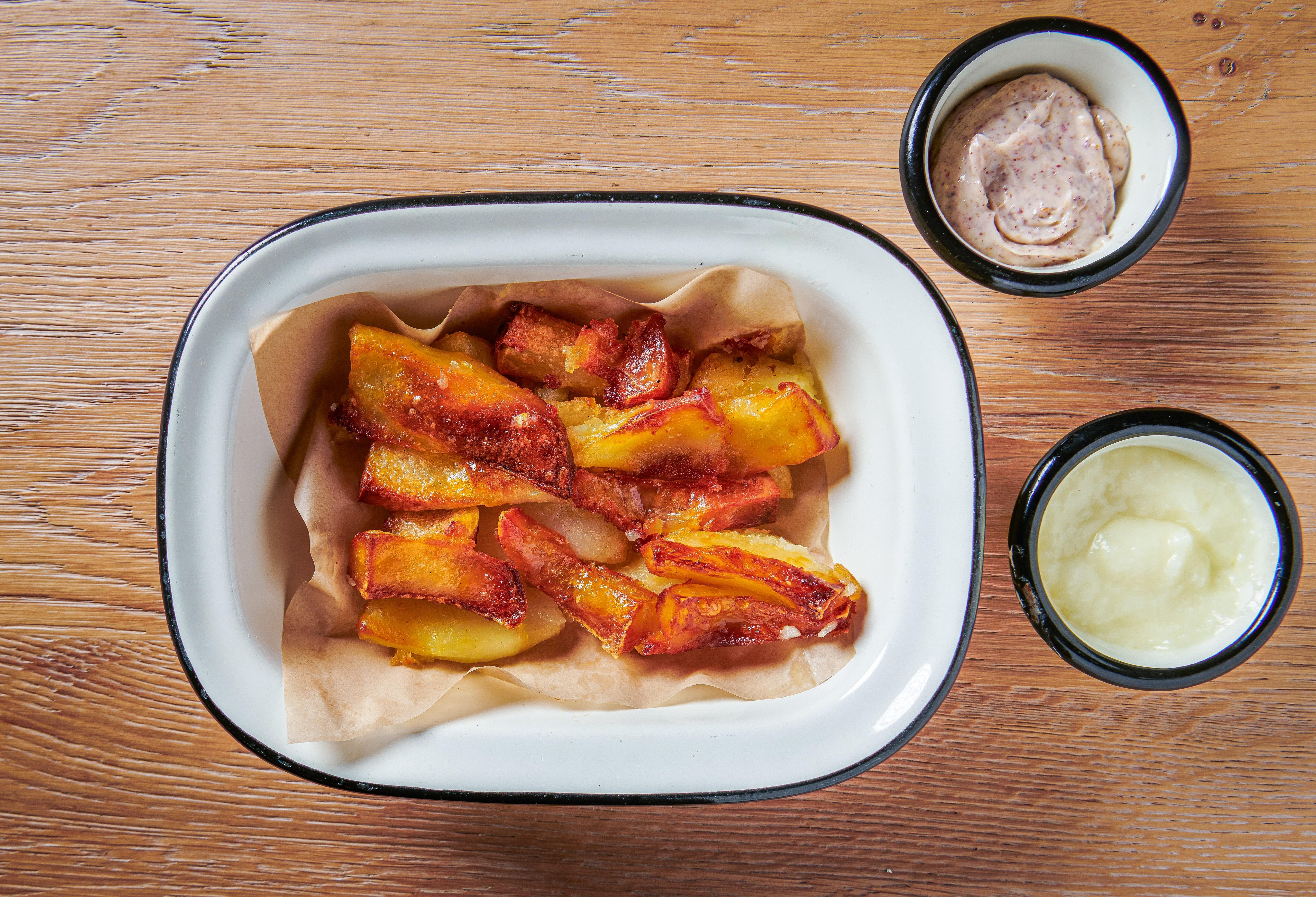Double Baked Fries.