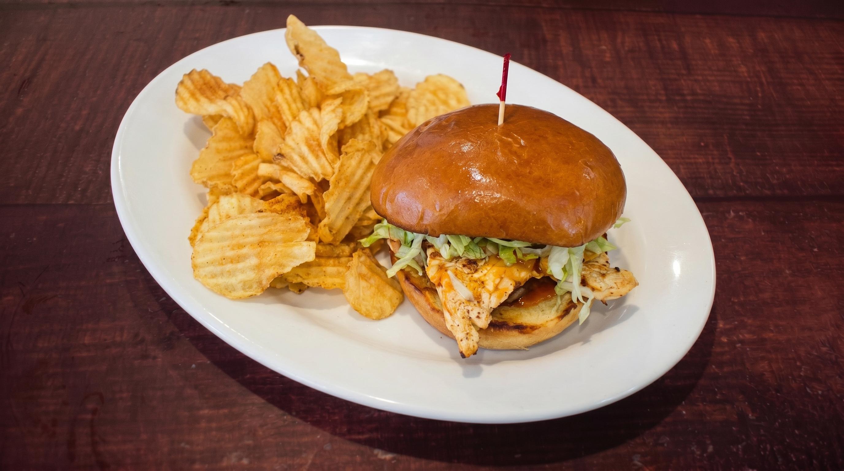 Grilled Spicy Chicken Sandwich.