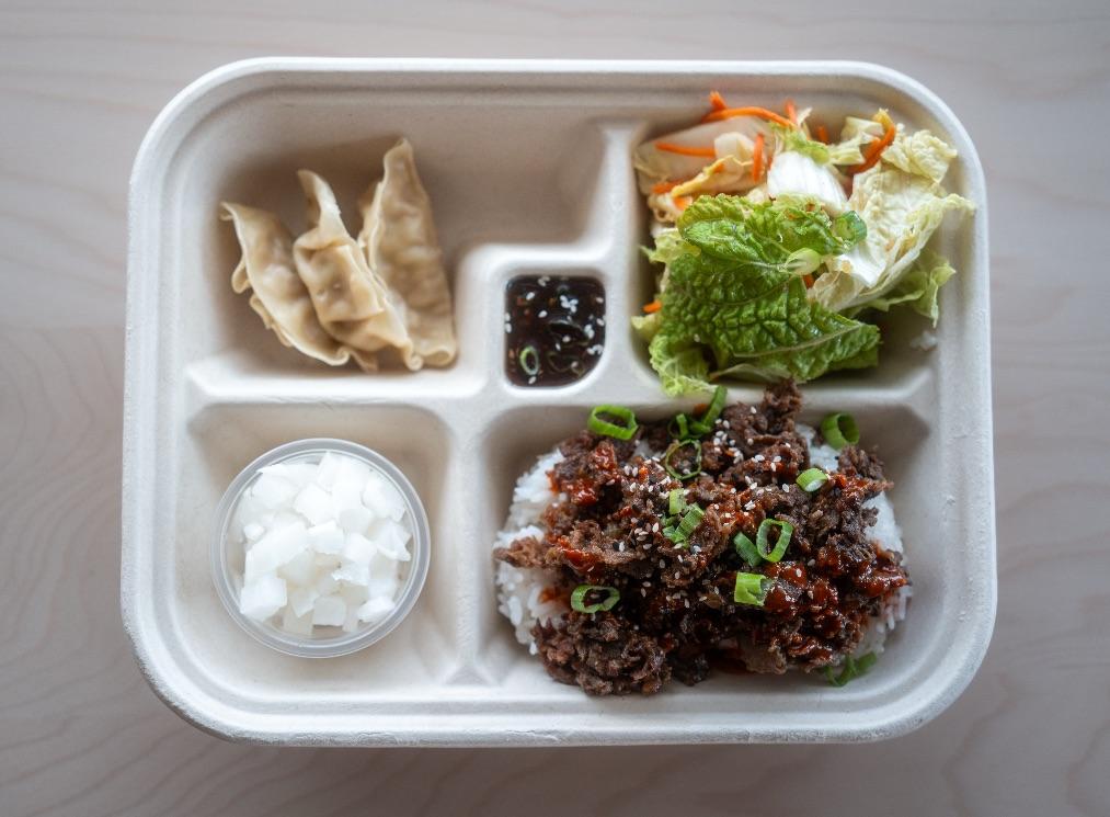 BULGOGI BEEF BENTO.