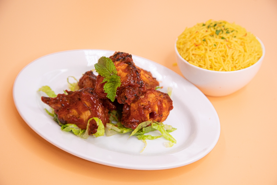 Chicken Tikka Kebab.