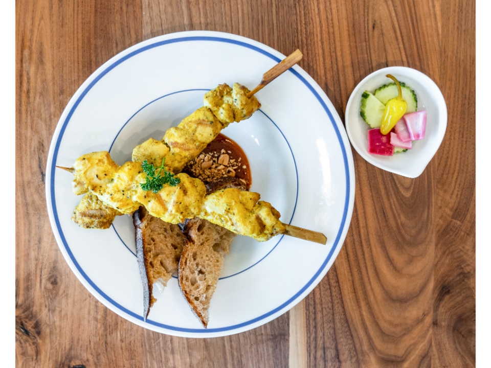 Satay Chicken.