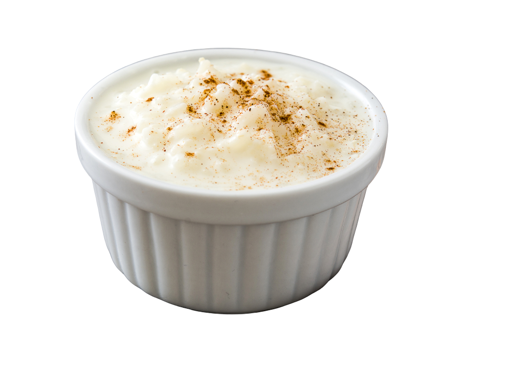 Homemade Rice Pudding.