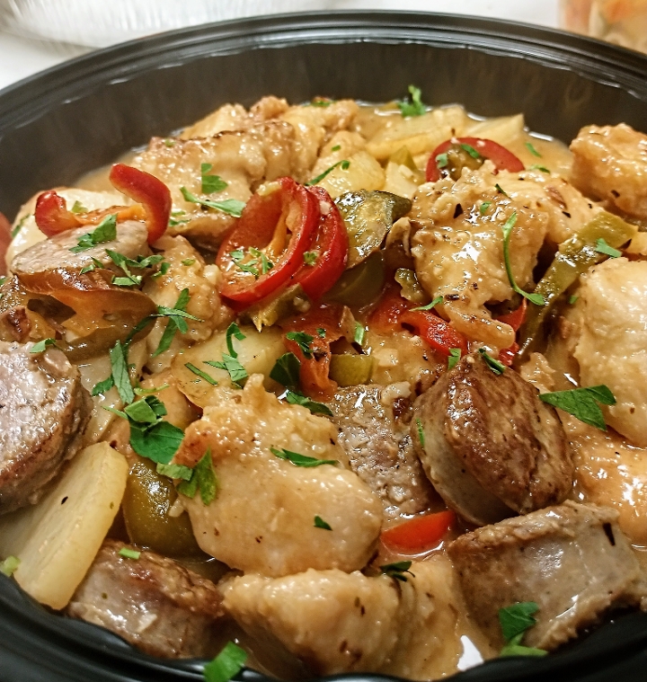 Chicken Scarpariello.