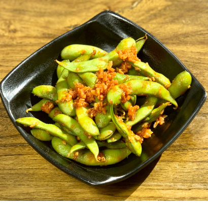 Spicy Edamame.