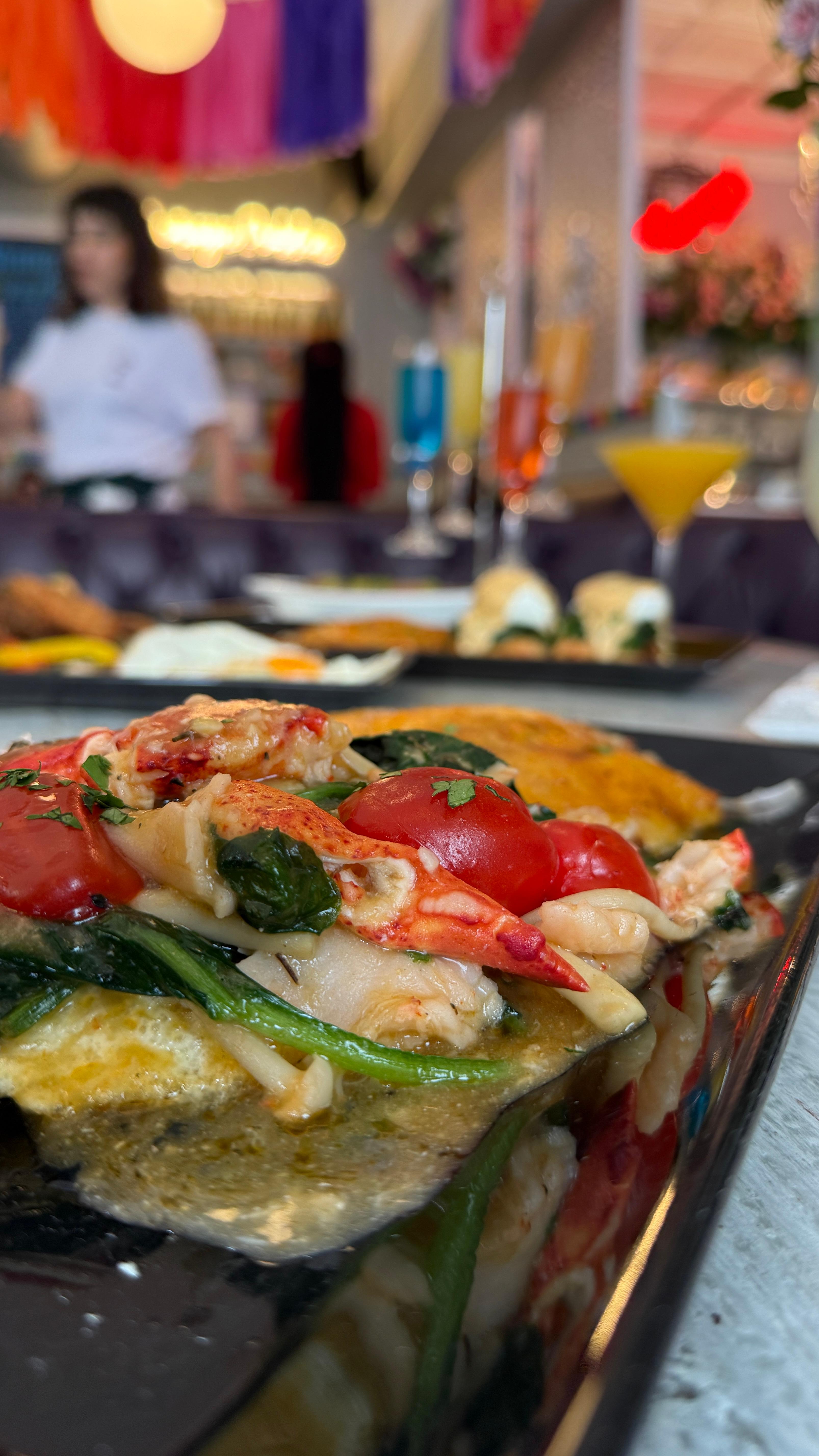 Lobster Omelet.