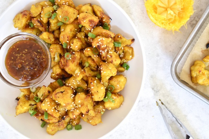 ***SESAME CAULIFLOWER.
