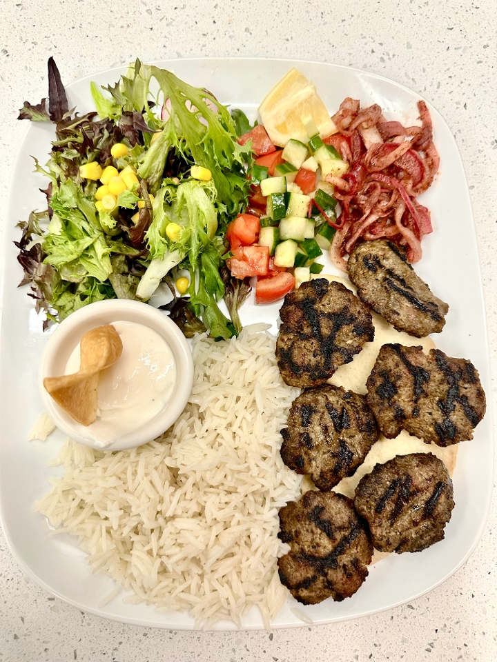 Grilled Kofte Kebab.