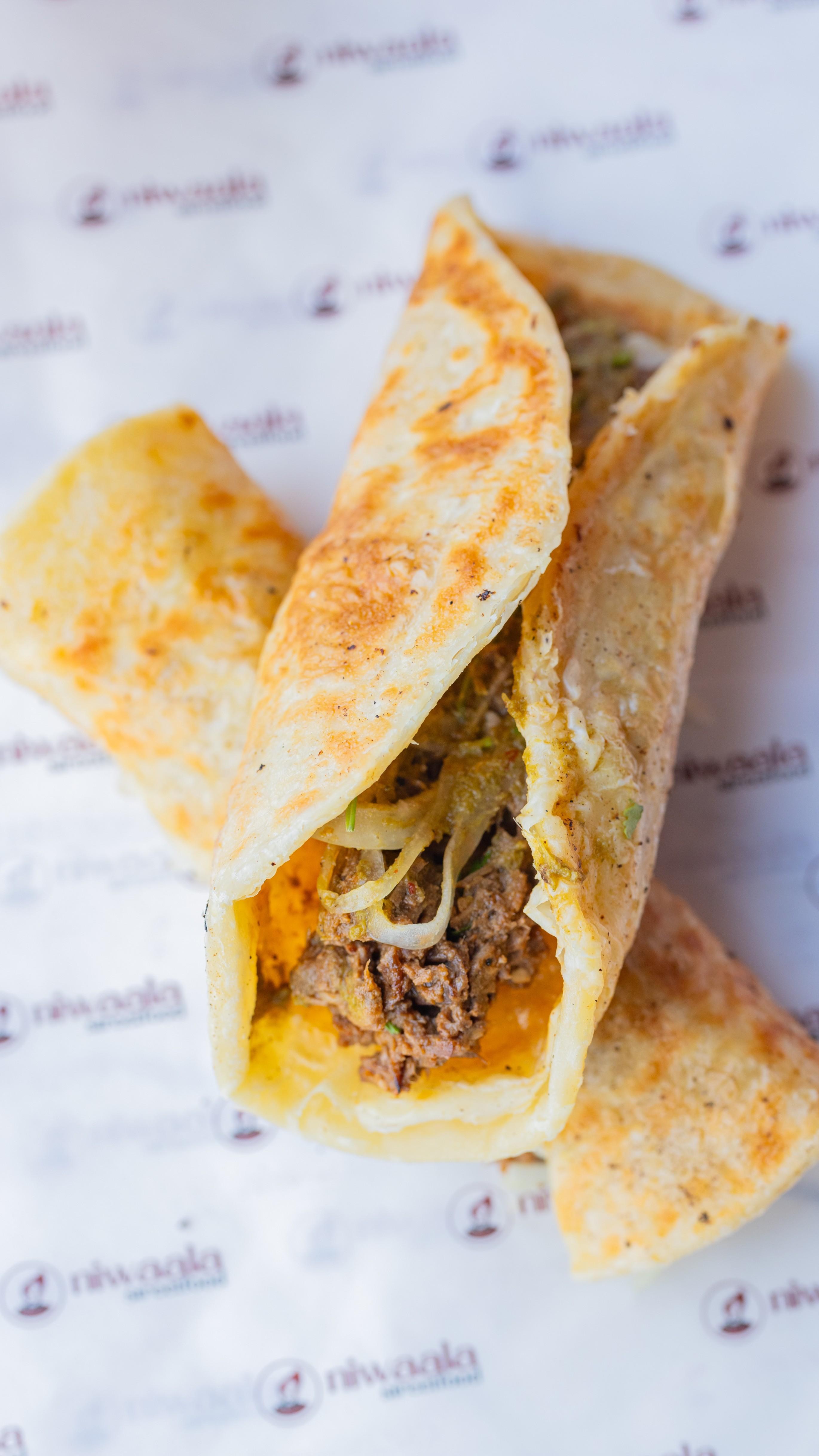 Kati Rolls Spicy Braised Beef Combo.