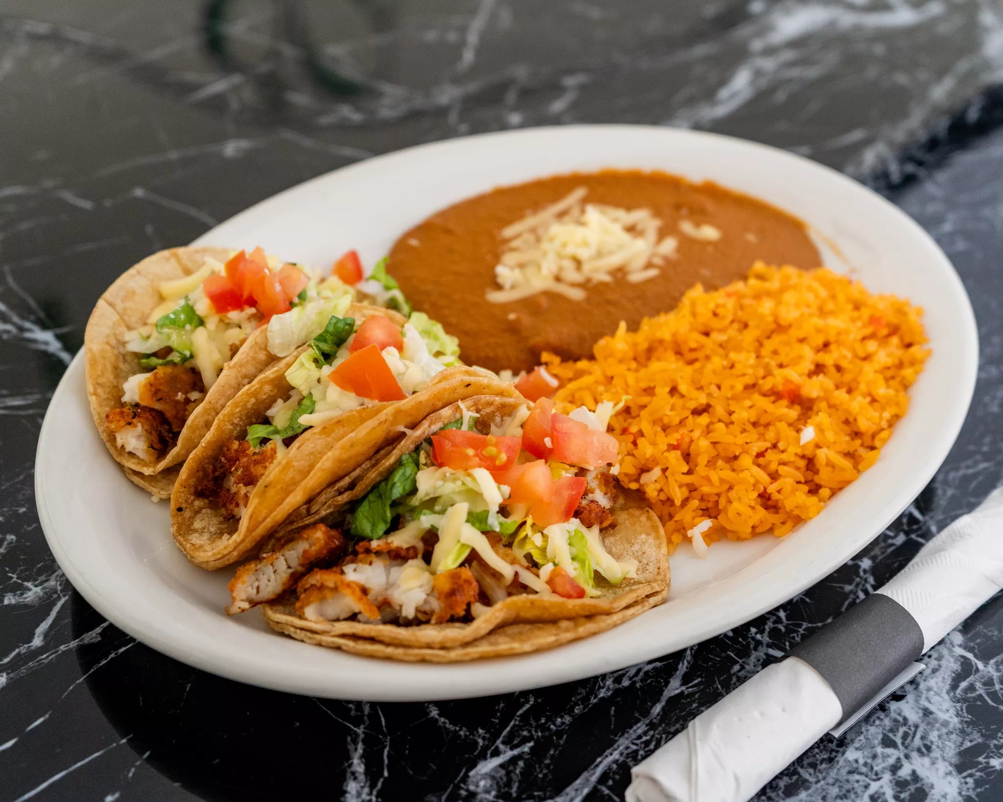 Fish Taco Dinner.
