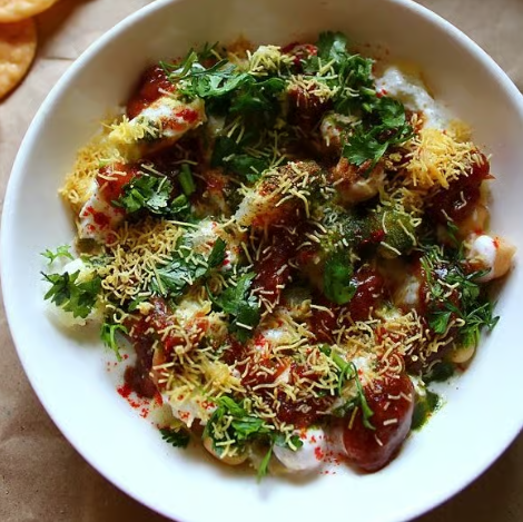 Aloo Chaat Paapdi.