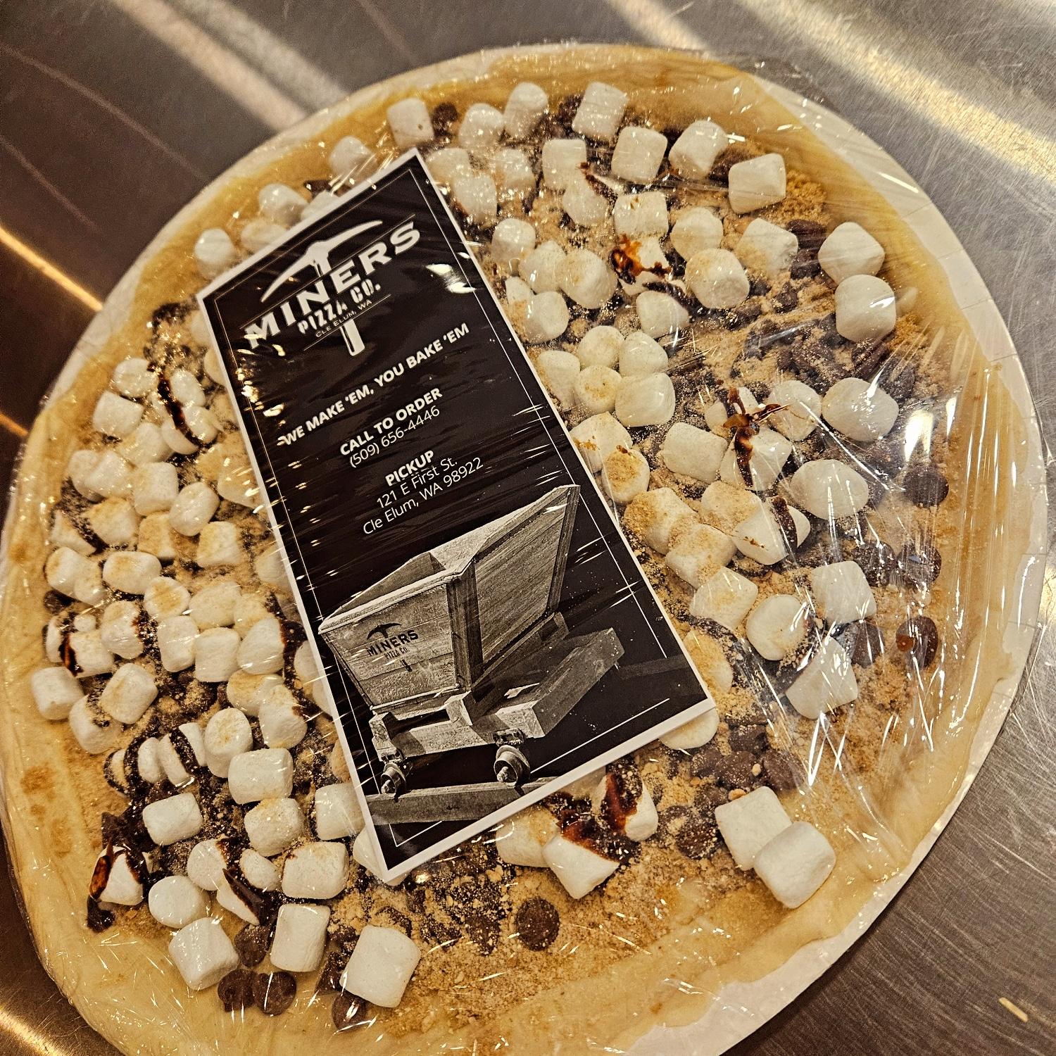S'Mores Pizza.