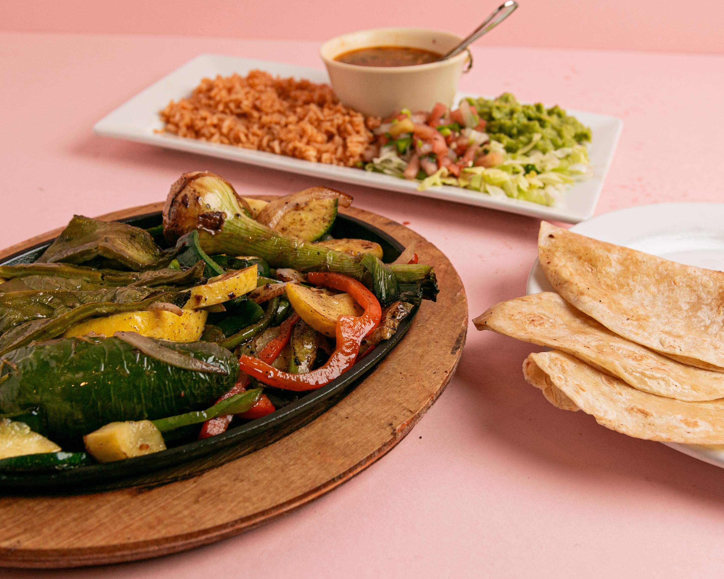 Veggie Fajita Parrillada.