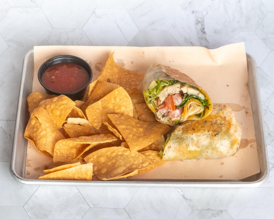 Grilled Chicken Wrap.