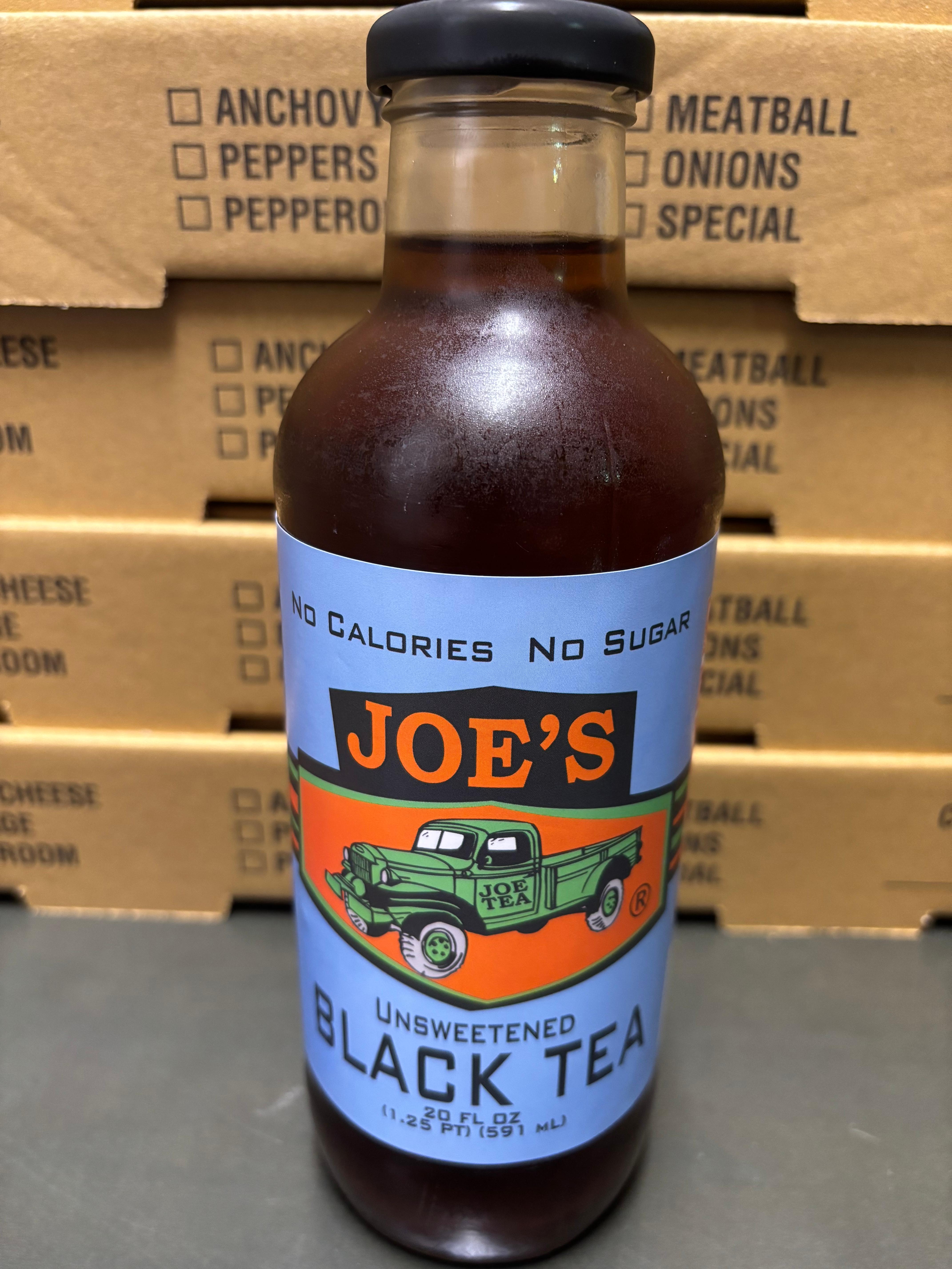 Joe Unsweetened Tea.