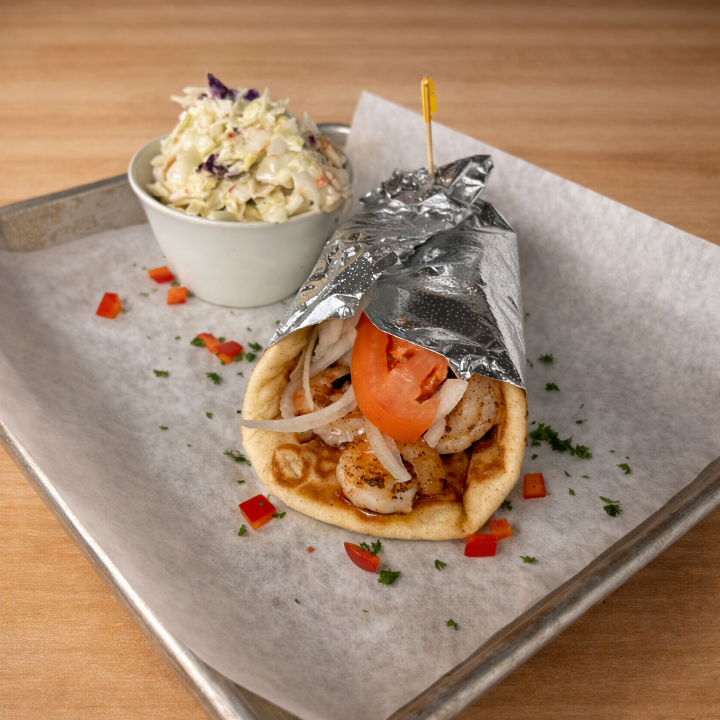 Shrimp Gyro.