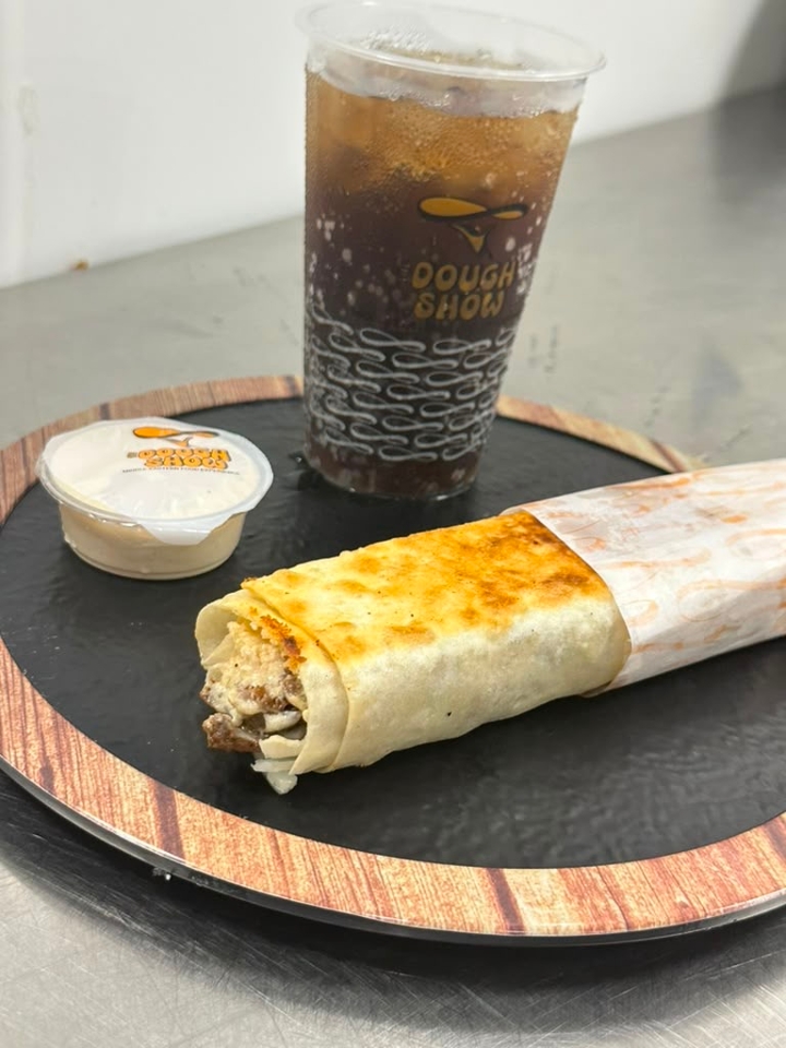 Chicken Shawarma Wrap + Soda (LS).