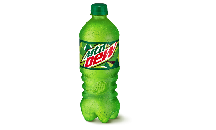 20 OZ Mountain Dew.