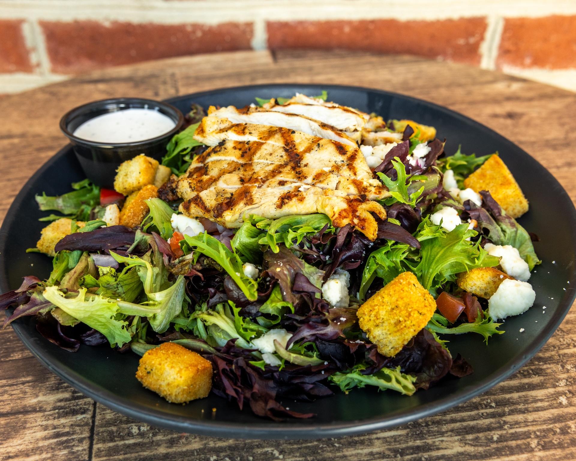 Grilled Chicken House Salad.