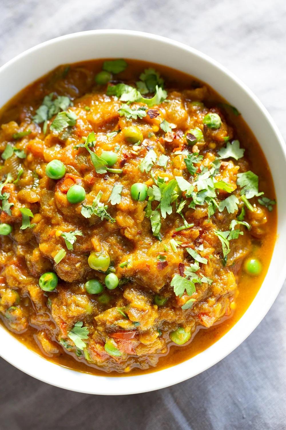 BAINGAN BHARTA.