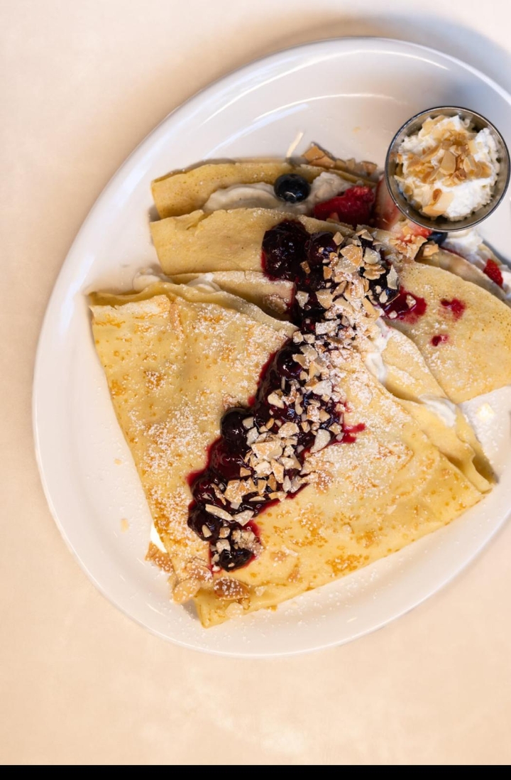 Berry Crepes.