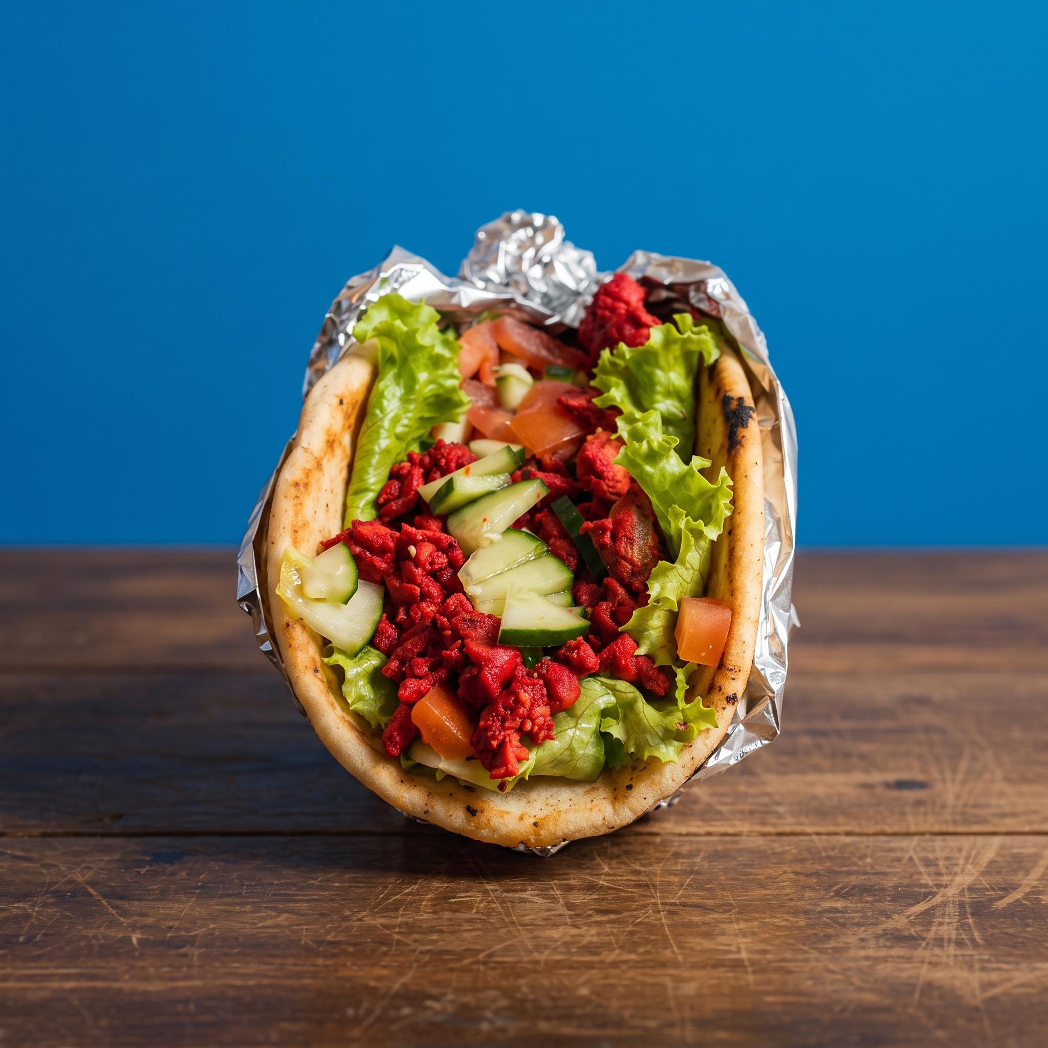 Chicken Pita Wrap.