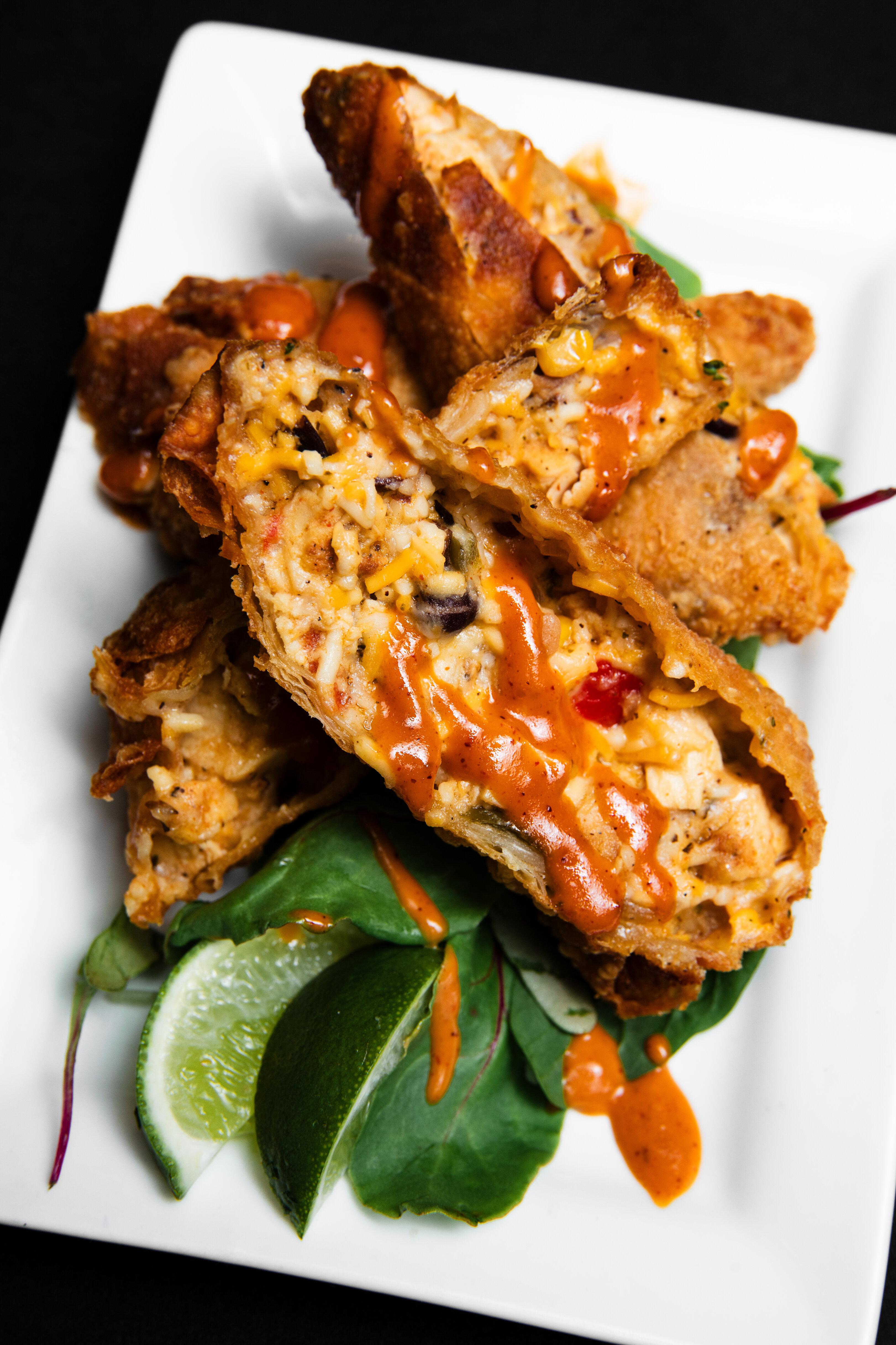 Southwest Chicken Eggrolls.
