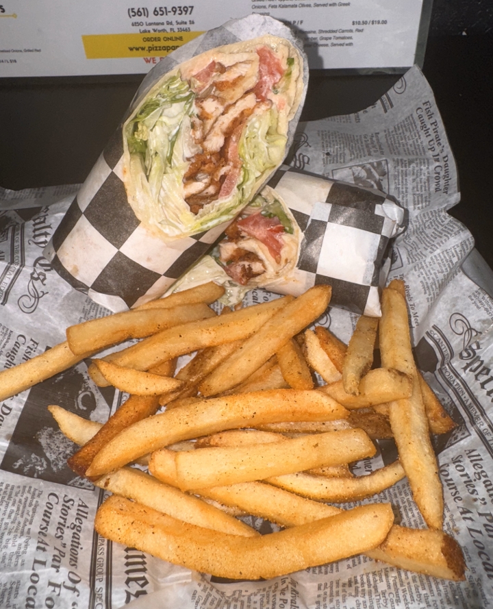 Crispy Chicken Ranch Wrap.