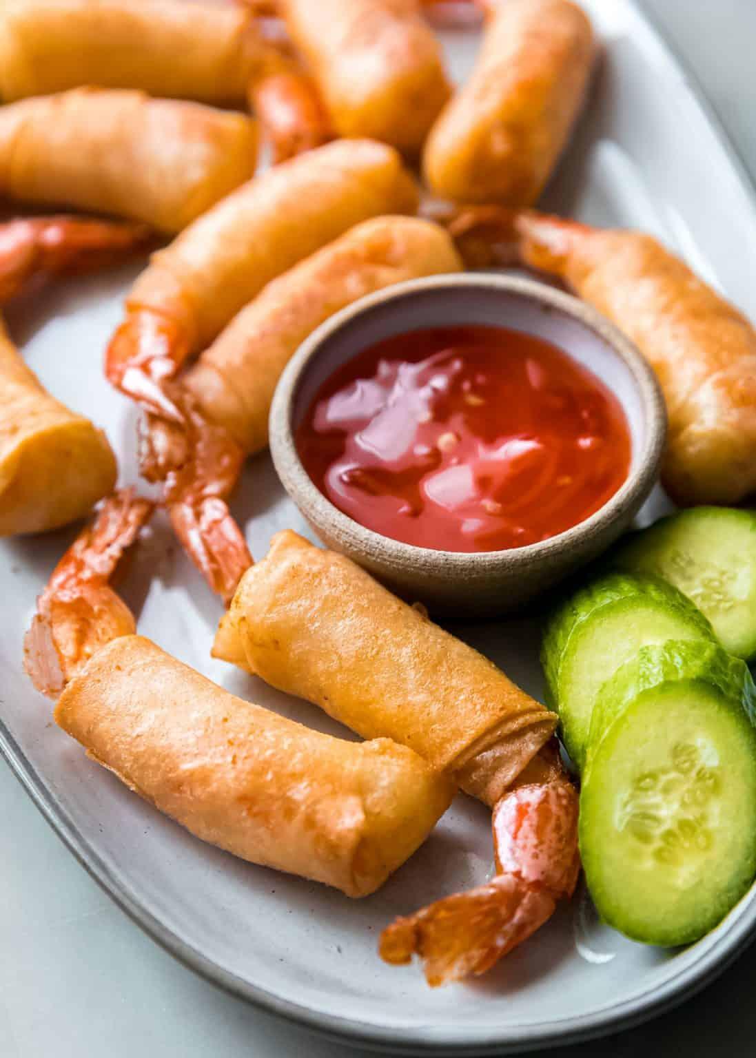 Fried Shrimp Blanket.