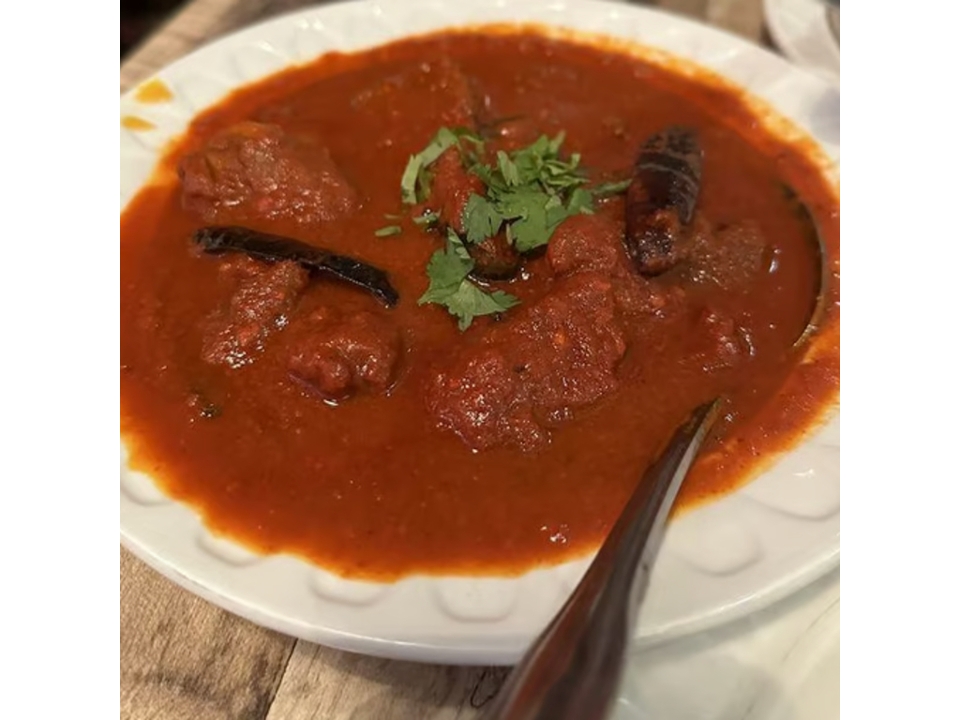 Spicy chicken lal mirch.