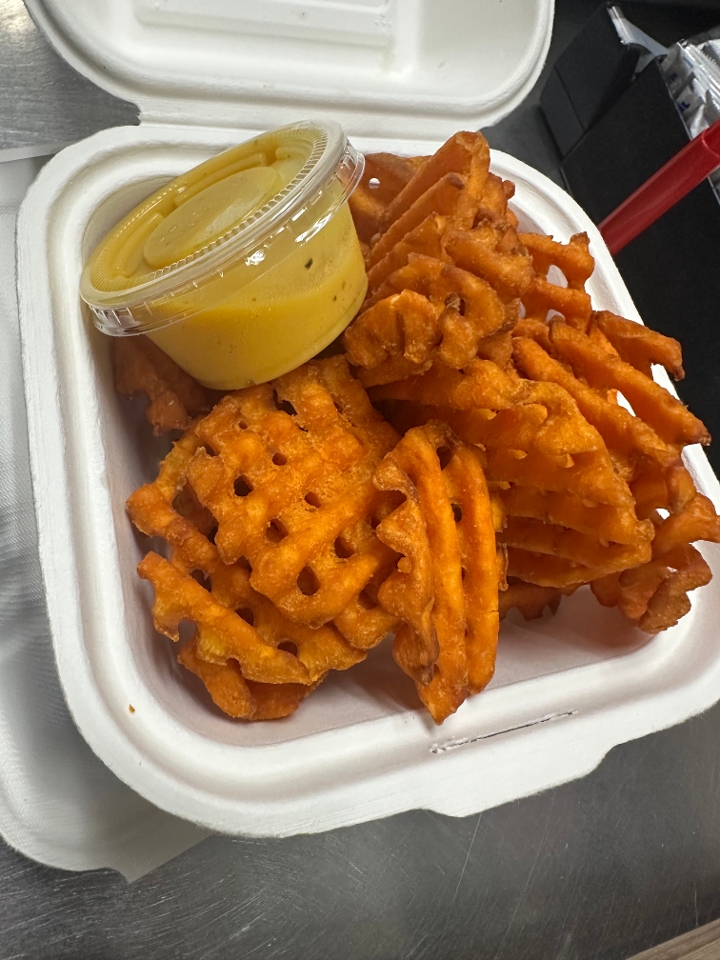 Sweet Potato Waffle Fries **.