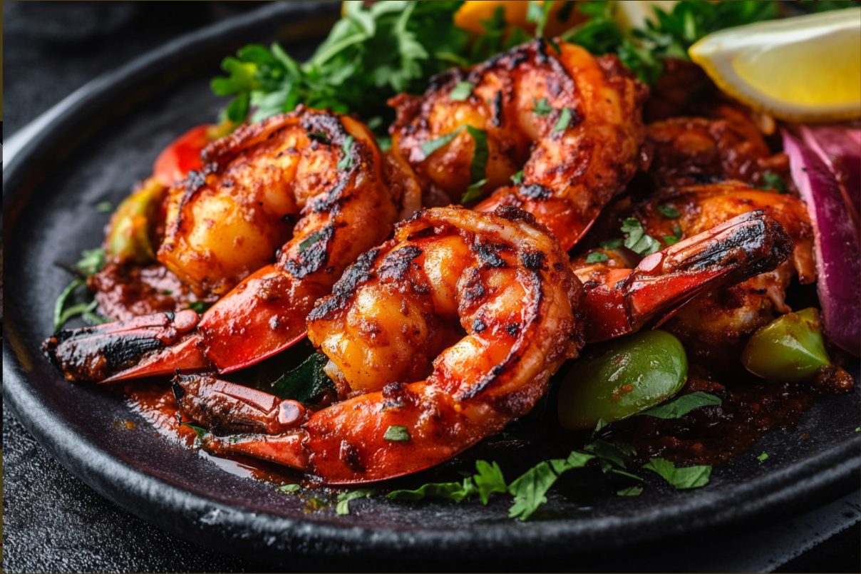 Tandoori Shrimp.