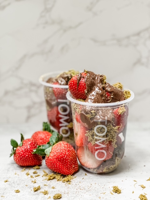 Dubai Chocolate Strawberries.