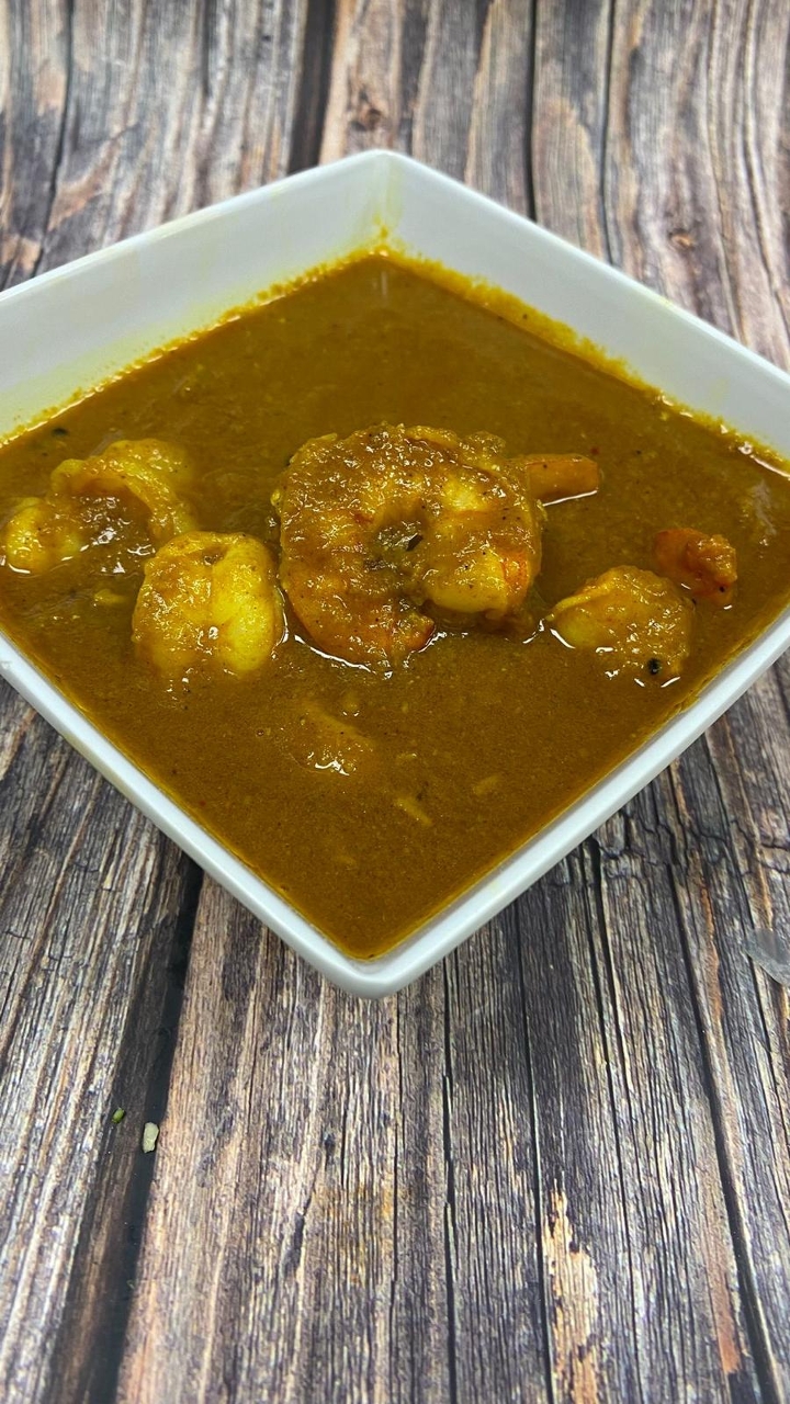 SHRIMP CURRY.