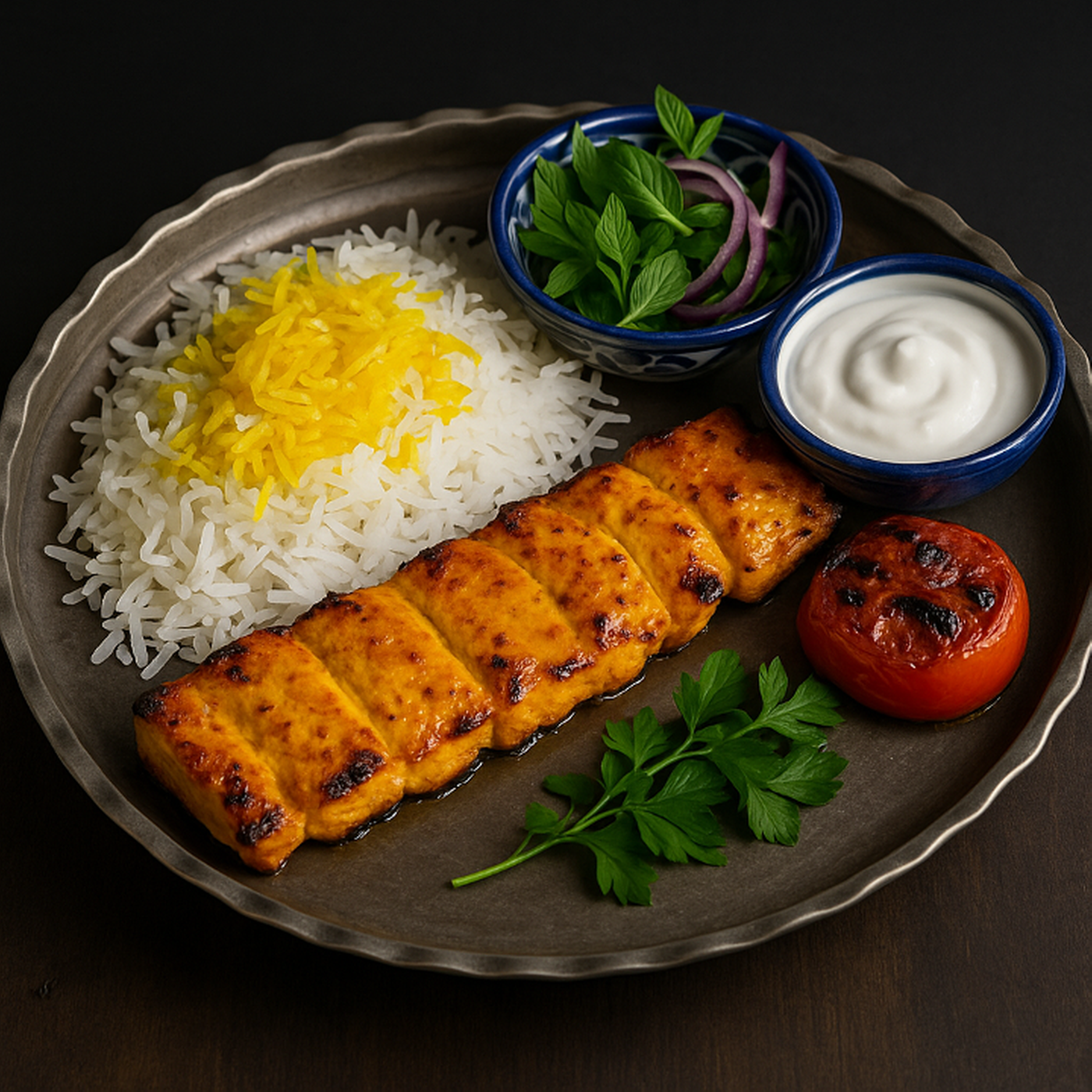 Chicken Barg (چیکن برگ).