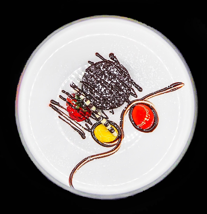 Flourless Chocolate Cake.