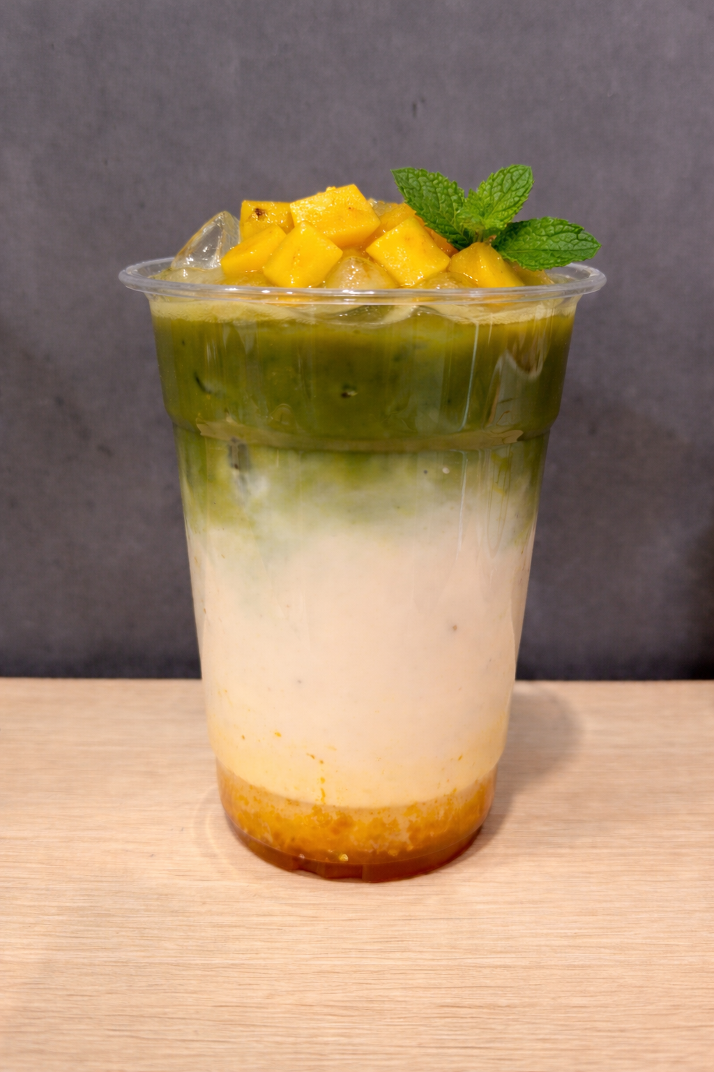 Matcha Oat Milk Mango 16oz.