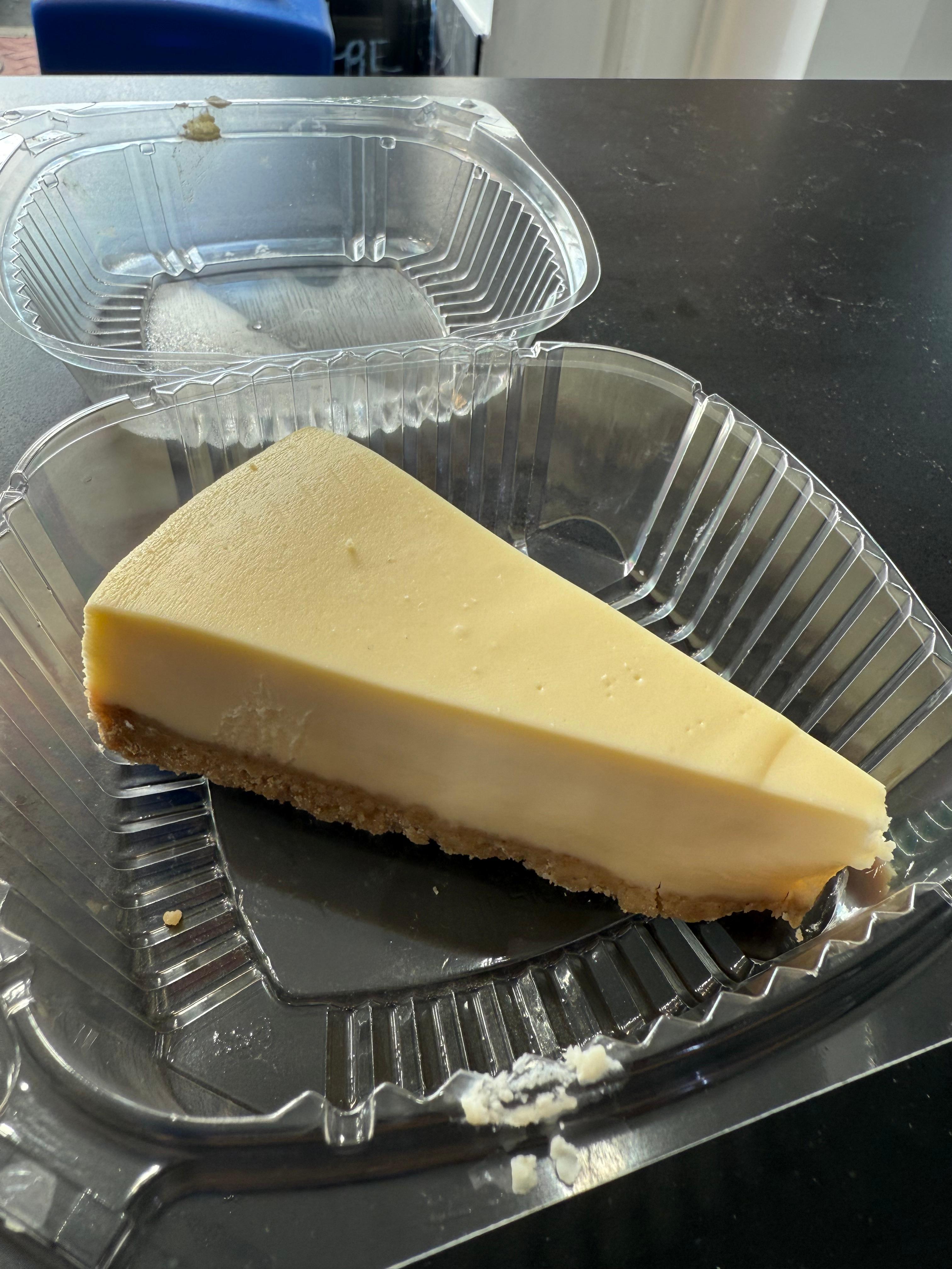 Plain Cheesecake.