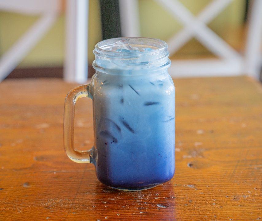 Butterfly Pea Latte.