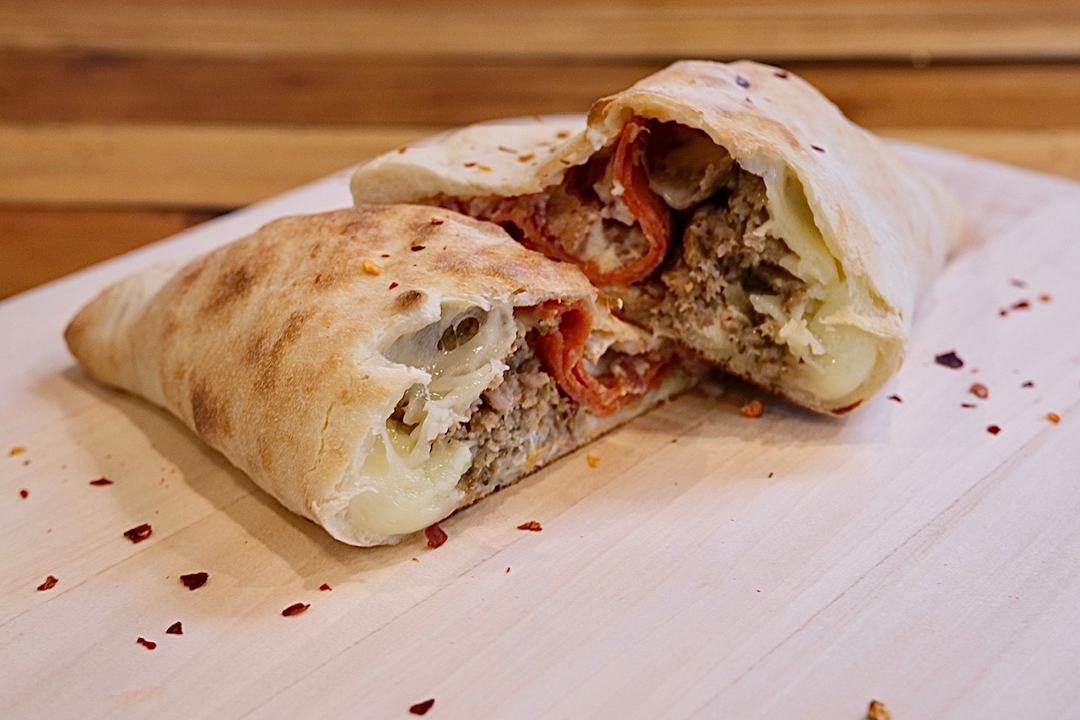 Meat Lovers Calzone.