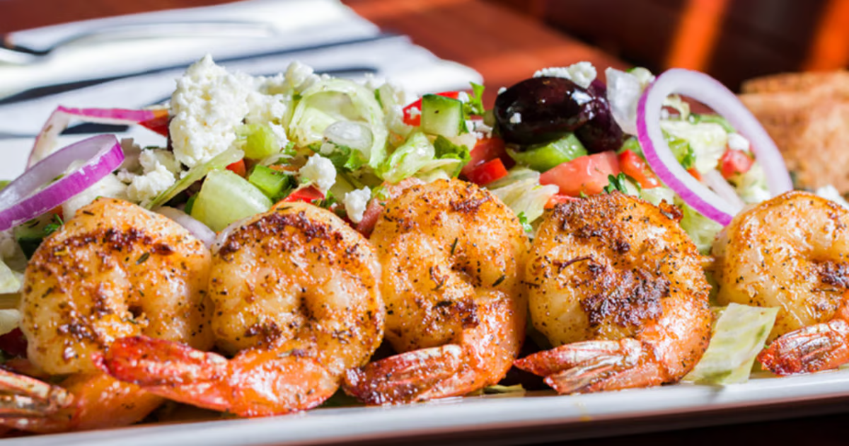 SHRIMP SALAD.