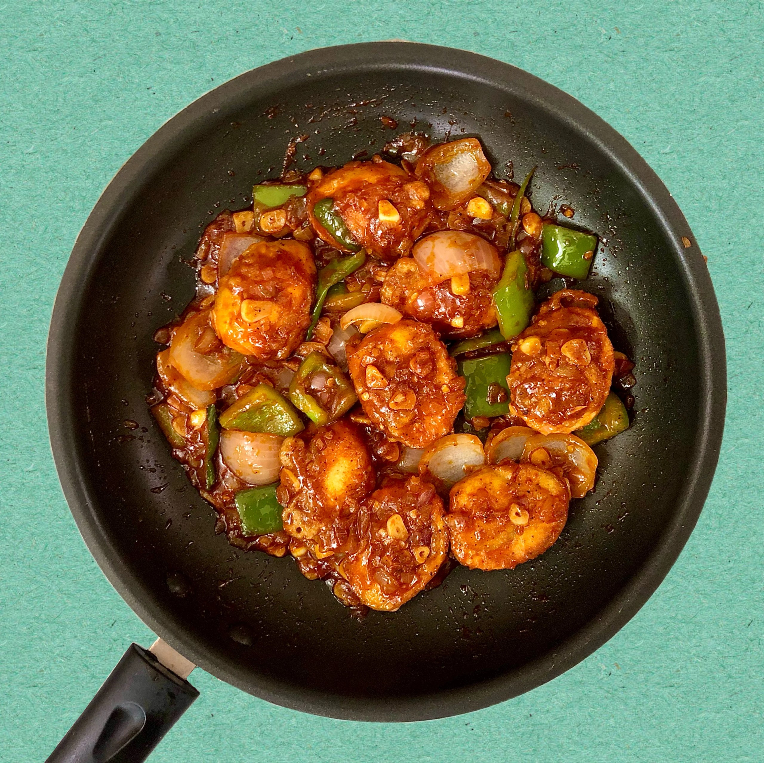 Egg Manchurian.