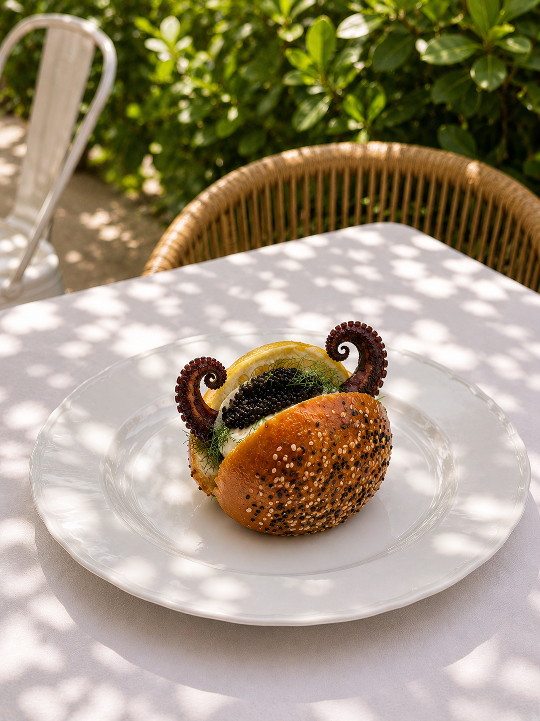 Octopus Burger.