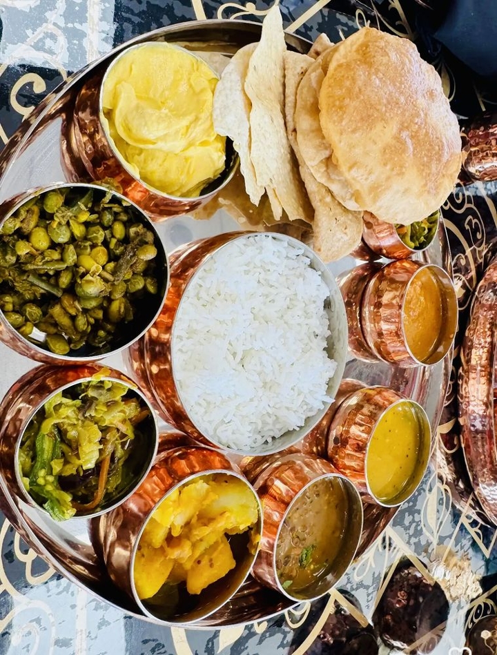 Gujarati Daily Thali.