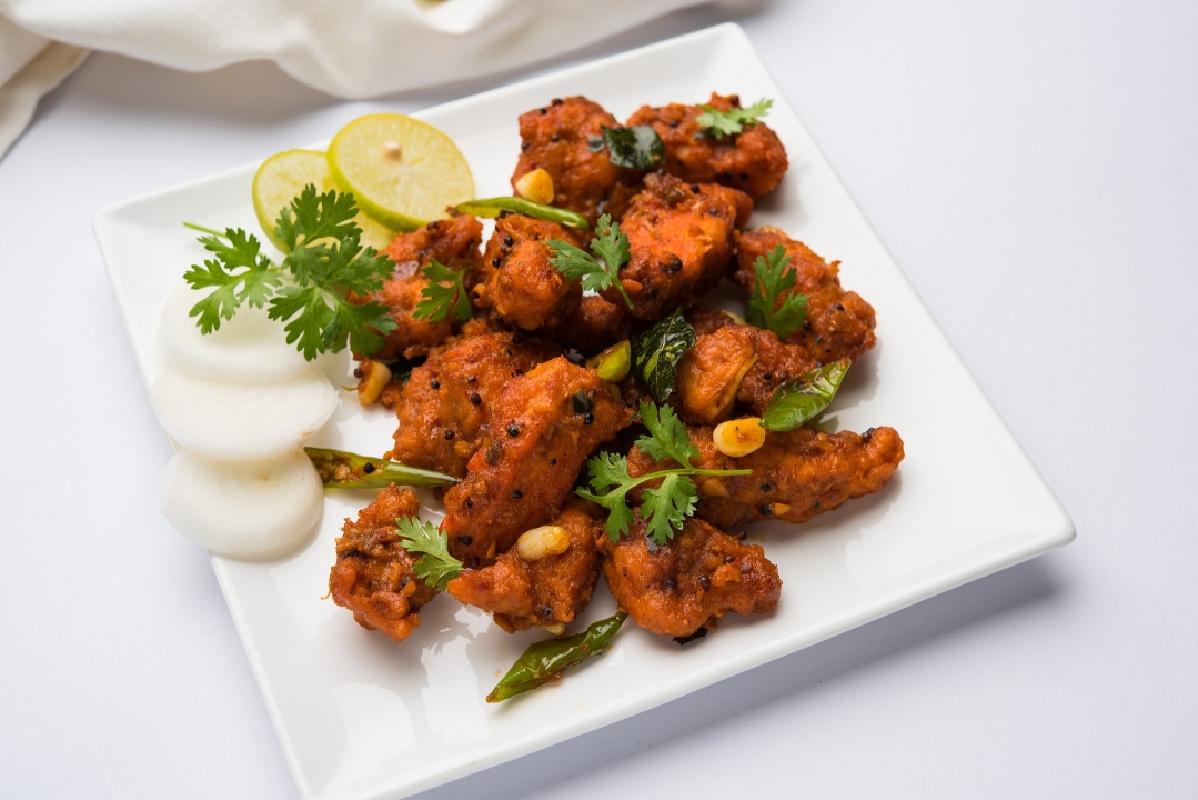 Curry Leaf Chicken.