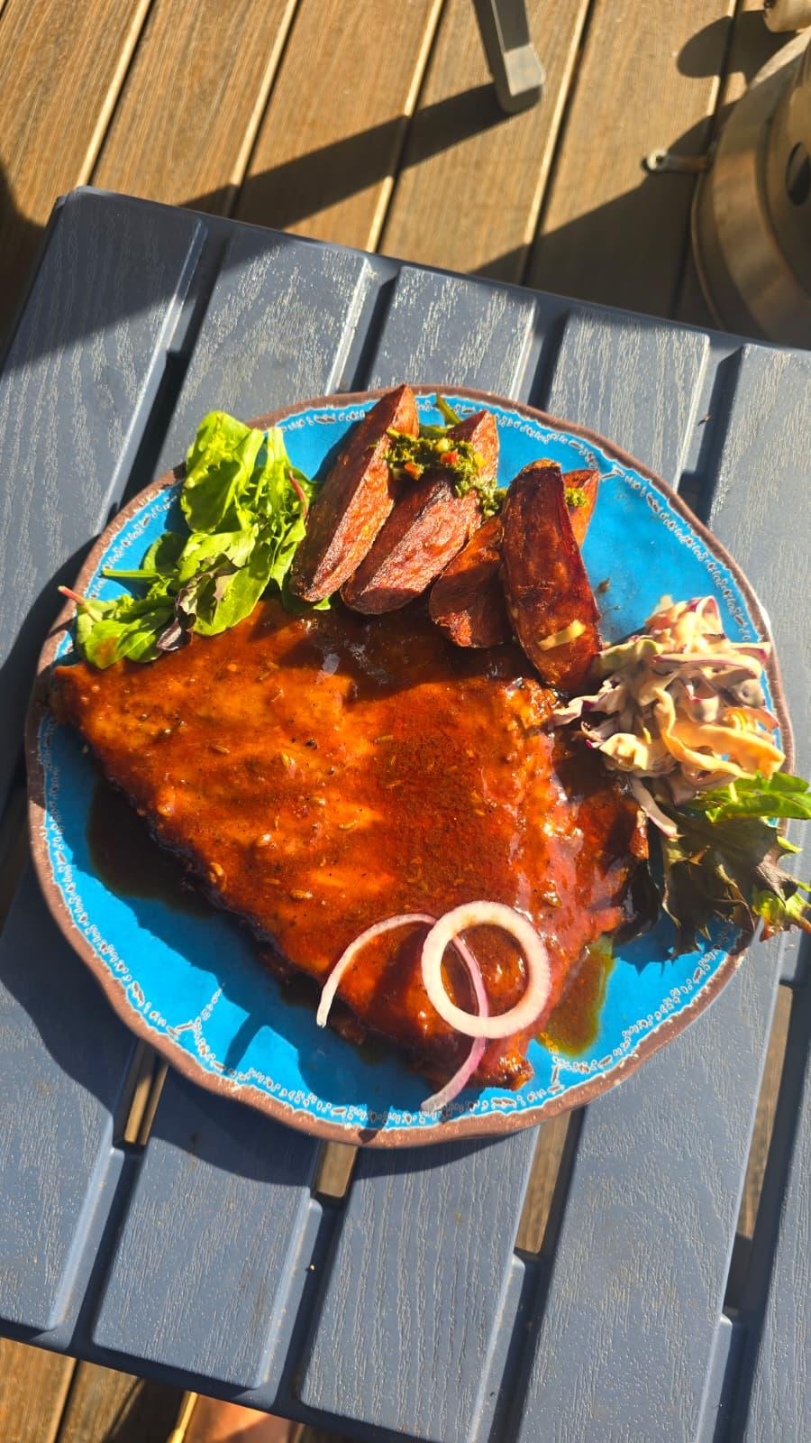 BBQ Ribs.