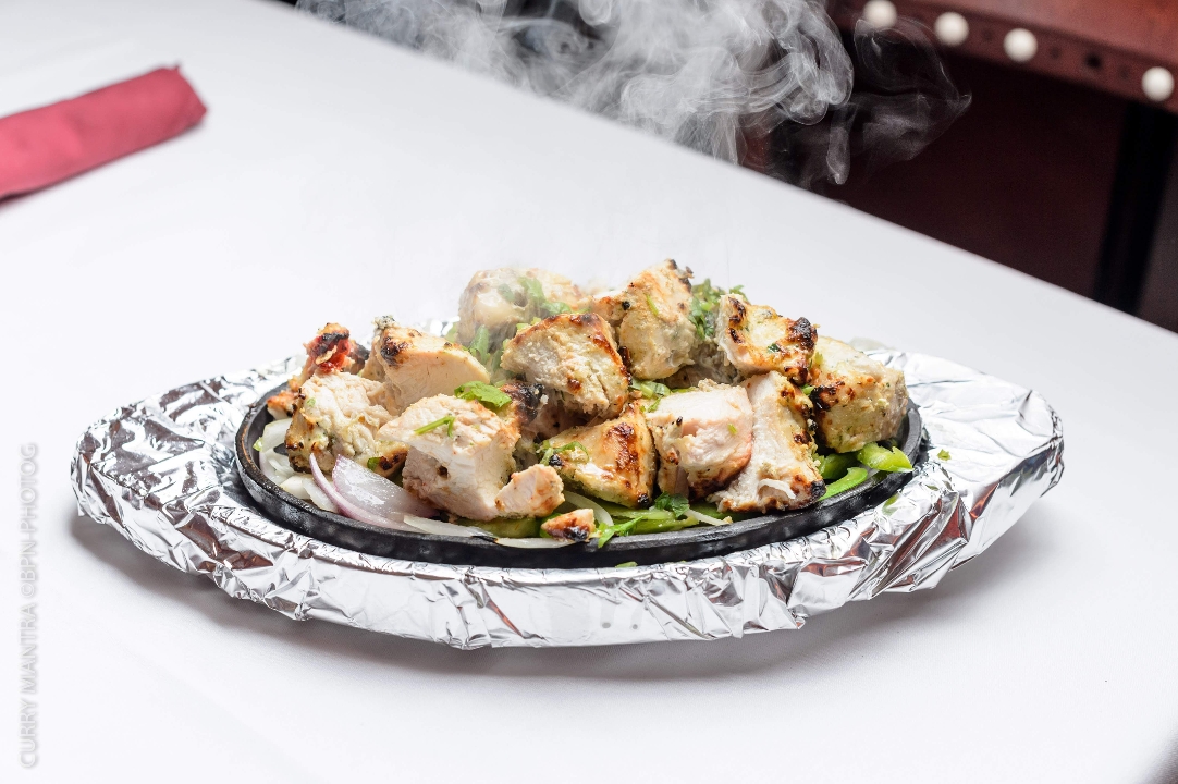 Chicken Malai Kebab.