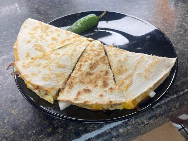 The Chicken Quesadilla.