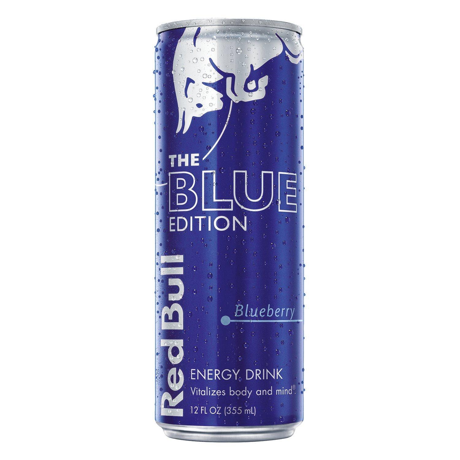 The Blue Edition Blueberry Energy Drink 12 Oz.