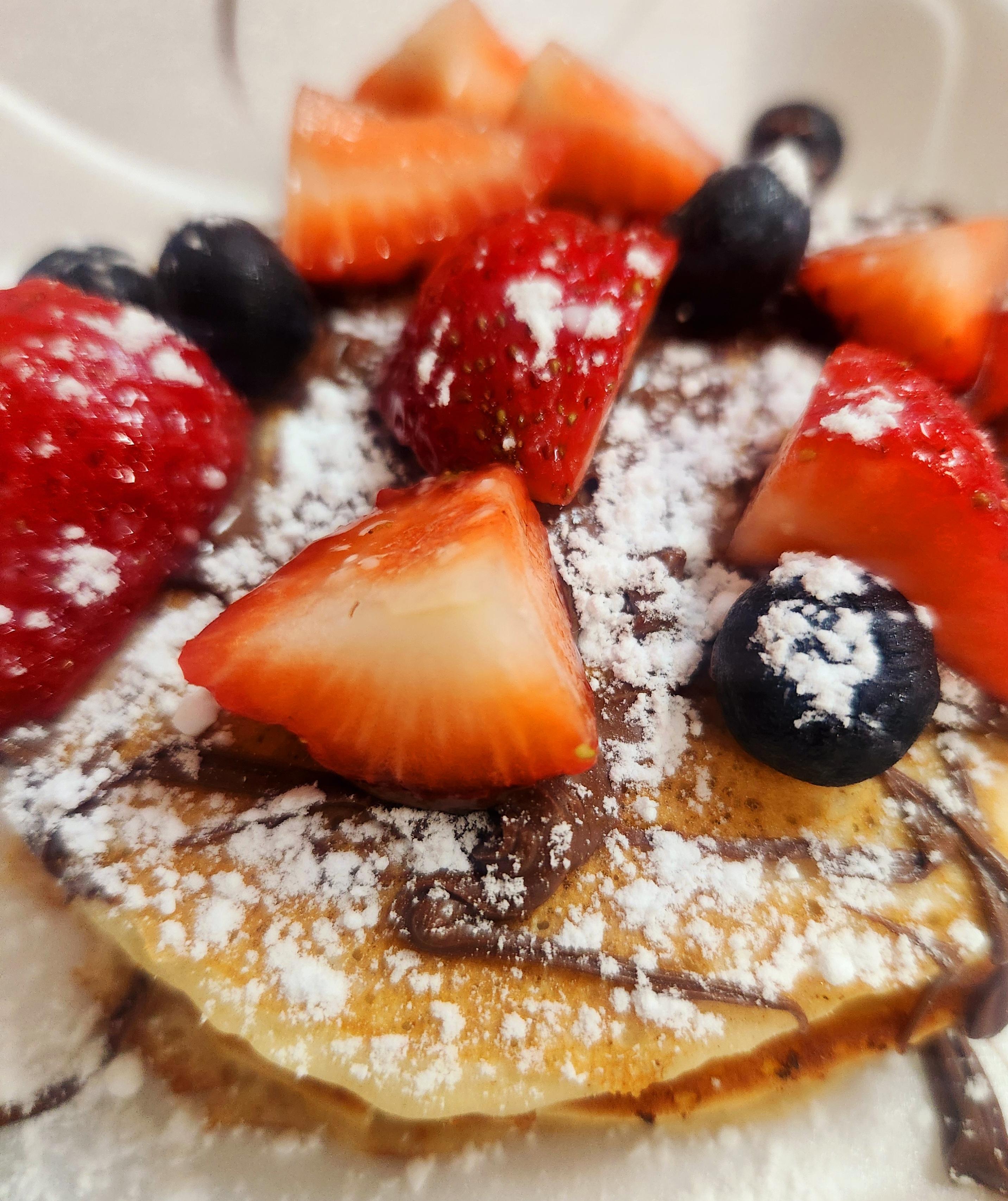 Nutella Pancakes.